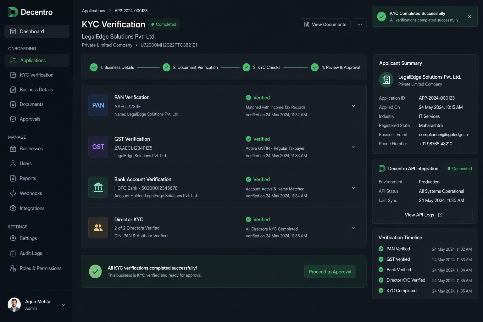 KYC & Compliance